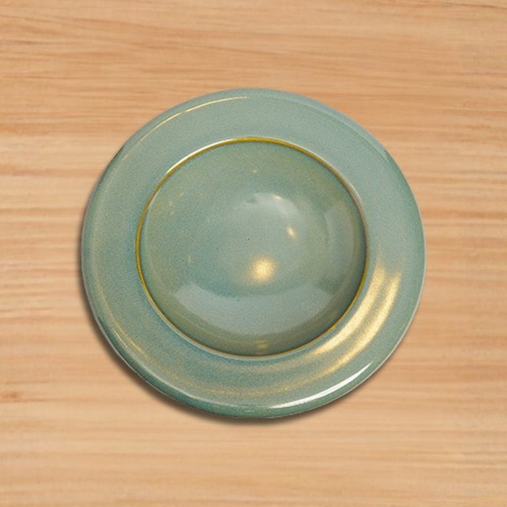 deep round ceramic salad platter set of 2 elegant serveware for salads snacks and stylish dining presentation
